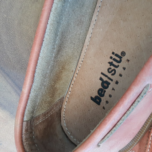 EUC BED STU AUNT ROSE LEATHER LOAFERS - Picture 7 of 9